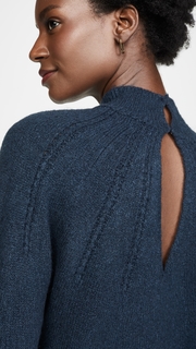 BB Dakota Live & Let Tie Sweater