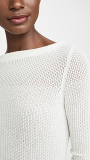 TSE Cashmere Cashmere Pointelle Sweater