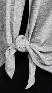 Beyond Yoga Draw The Line Tie Back Pullover