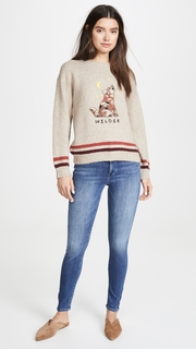 MOTHER The Alpaca Boxy Pullover Sweater
