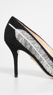 Charlotte Olympia Feather Pumps