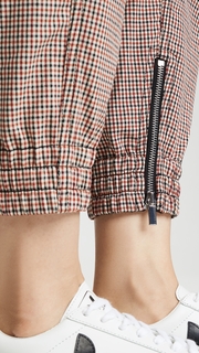 Derek Lam 10 Crosby Checked Jogging Pants