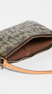What Goes Around Comes Around Louis Vuitton Green Sprouse Pochette
