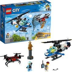 Конструктор LEGO City Police 60207: Воздушная полиция: погоня дронов