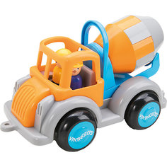Игровой набор Viking Toys "Цементовоз JUMBO - новые цвета", 3 шт