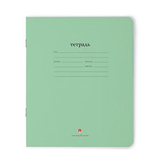 Тетрадь Альт Народная-зеленый, 12 листов, клетка, 10 шт
