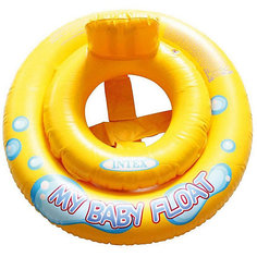 Круг для плавания с трусами Intex My baby float, 67 см