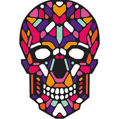 Cветовая маска GeekMask "Sugar Skull", со звуком