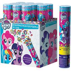 Пневмохлопушка Росмэн "My little Pony", 30 смконфетти с героями