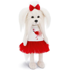 Мягкая игрушка Orange Lucky Doggy Собака Mimi: Любовь и Фламинго, 25 см