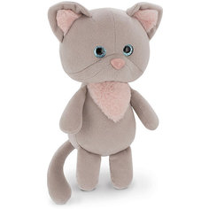 Мягкая игрушка Orange Mini Twini Котёнок серый, 20 см