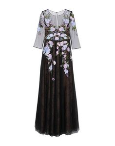 Длинное платье Marchesa Notte