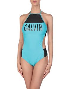 Слитный купальник Calvin Klein