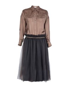Платье длиной 3/4 Brunello Cucinelli