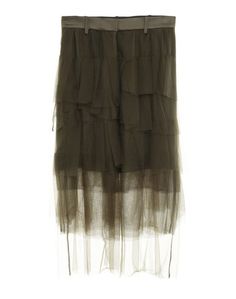 Юбка длиной 3/4 Brunello Cucinelli
