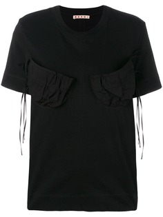Marni футболка с лентой