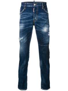 Dsquared2 джинсы Skater с эффектом потертости