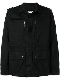 Saint Laurent куртка с накладными карманами