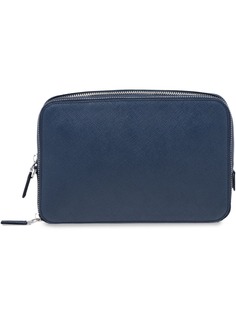 Prada клатч из кожи Saffiano