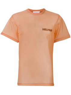 Helmut Lang полупрозрачная футболка