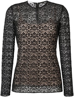 Stella McCartney блузка с кружевом