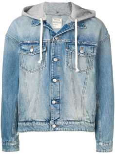 Zadig&Voltaire джинсовая куртка с капюшоном