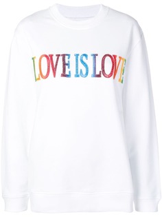 Alberta Ferretti толстовка Love Is Love