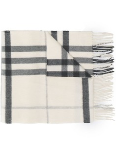 Burberry кашемировый шарф в клетку
