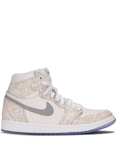 Jordan кроссовки Air Jordan 1 Retro Hi OG Laser