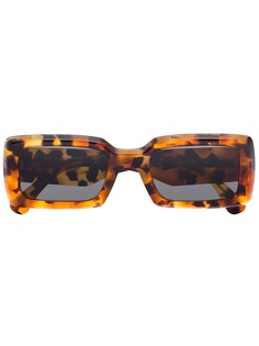 Retrosuperfuture солнцезащитные очки Sacro черепаховой расцветки