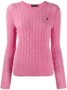Polo Ralph Lauren джемпер фактурной вязки с длинными рукавами