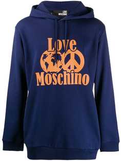Love Moschino худи с логотипом