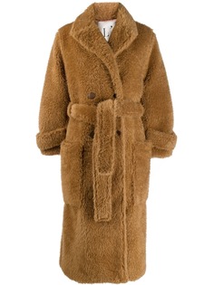 LAutre Chose однобортное пальто с поясом