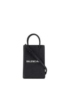 Balenciaga сумка для телефона Shopping на шнурке