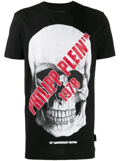 Philipp Plein футболка с принтом Skull