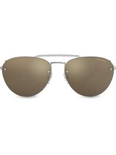 Miu Miu Eyewear солнцезащитные очки с кристаллами