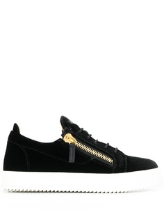 Giuseppe Zanotti кроссовки с двумя молниями