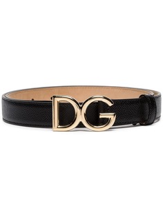 Dolce & Gabbana ремень с пряжкой в виде логотипа