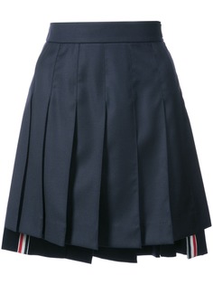 Thom Browne плиссированная юбка Super 130