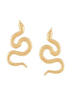 Natia X Lako маленькие серьги Snake