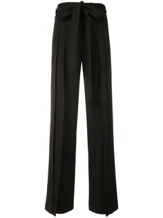 Saint Laurent брюки с плиссировкой