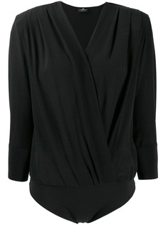 Elisabetta Franchi топ с запахом