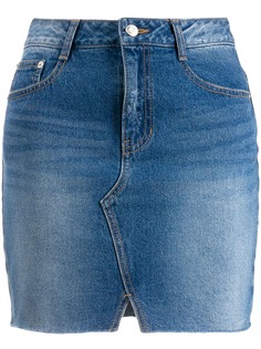SJYP джинсовая юбка с прорезями