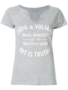 Zadig&Voltaire футболка с короткими рукавами