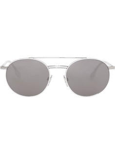 Burberry солнцезащитные очки с верхней планкой