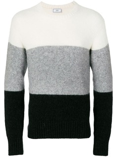 Ami Alexandre Mattiussi свитер с круглым вырезом в широкую полоску