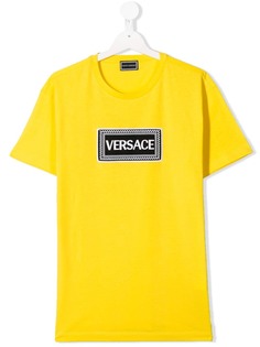 Young Versace футболка с принтом логотипа