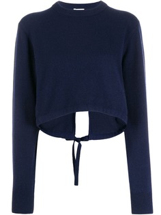 Chloé укороченный свитер с длинными рукавами