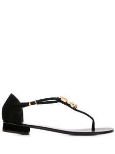 Giuseppe Zanotti сандалии с Т-образным ремешком