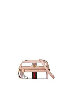 Gucci прозрачная мини-сумка Ophidia